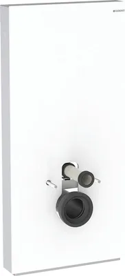 Produktbild von Geberit Monolith Plus Sanitärmodul für Wand-WC, 101 cm, Frontverkleidung aus Glas