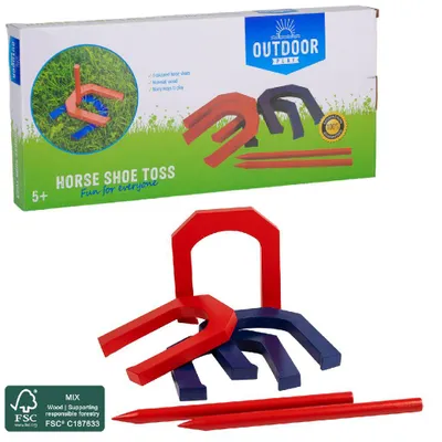Produktbild von Outdoor Play Hoefijzer Werpen Spielset, 5 Jahr(e)