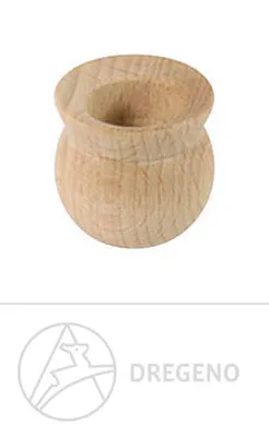 Produktbild von Ersatzteile & Bastelbedarf Holztülle Kugelform 100 Stück Breite x Höhe x Tiefe 2,4 cmx2,4 cmx2,4 cm NEU