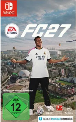Produktbild von Electronic Arts EA SPORTS FC27 NSW, Nintendo Switch, Multiplayer-Modus, E (Jeder)