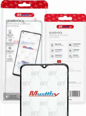 Obrázok produktu pre Musttby prémiové predné sklo a OCA lepidlo pre Samsung Galaxy A13 5G SM-A136U, sklo na regeneráciu displeja