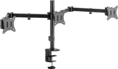 Immagine prodotto di LogiLink BP0173 Braccio per monitor triplo LogiLink, lunghezza braccio: 658 mm, nero