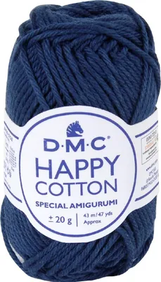 Produktbild von DMC Happy Baumwolle – weiches Garn aus 100 % Baumwolle, 392, (Farbe 758)