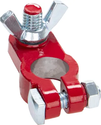 Produktbild von alca® Batterie-Polklemme Wing Plus (+) rot 12/24 Volt Autobatterie Klemme Batteriepoladapter Anschlussklemme Batteriepolklemme Batterie