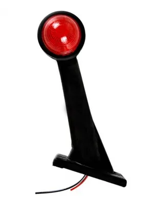 Produktbild von ProPlus Umrissleuchte rot/weiß 160mm schräg