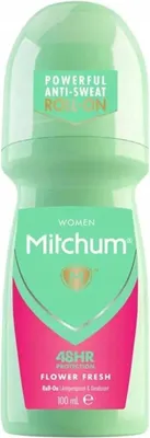 Produktbild von Mitchum Blumenfrisch Roll-On Antitranspirant für Frauen 100ml