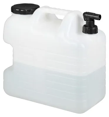 Productafbeelding van Jerrycan met kraan - 20 liter - BPA-vrij - Wit