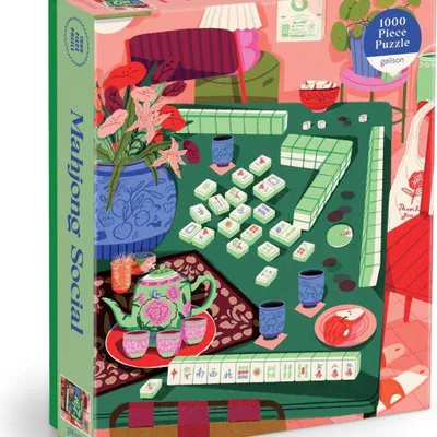 Productafbeelding van Mahjong-puzzel, 1000 stukjes
