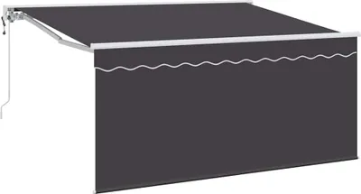 Image de vidaXL Store rétractable anthracite 300 x 200 cm