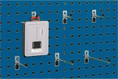 Immagine prodotto di Gancio T150xØ6mm zincato per piastre forate 5pz/confezione BOTT
