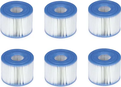 Produktbild von Intex 29011 6x Filterkartusche Typ S1 Filter für PureSpa Whirlpool Zubehör