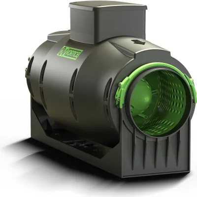 Immagine prodotto di Ventilatore tubolare insonorizzato a risparmio energetico Lineo 100 Quiet ES Portata d'aria fino a 300 m³/h
