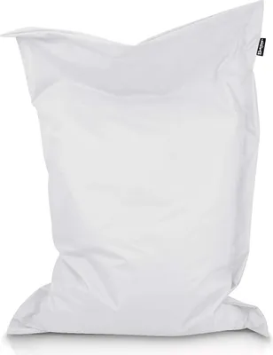 Produktbild von Sitzsack Sitzsack Rechteck mit rand Sitzkissen Bean Bag Große & Farbe wählbar Weiß 145x110cm
