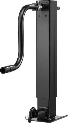 Produktbild von SucceBuy Anhängerheber mit 5443 kg Tragkraft, höhenverstellbar von 703 bis 1377 mm, Kurbelmechanismus, ideal für Wohnmobile, Nutzfahrzeuge und Bootsanhänger