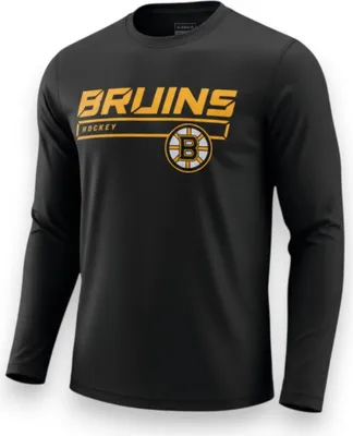 Produktbild von Fanatics Herren NH Boston Bruins langarm Shirt schwarz MA26127A2GC45T Größe L
