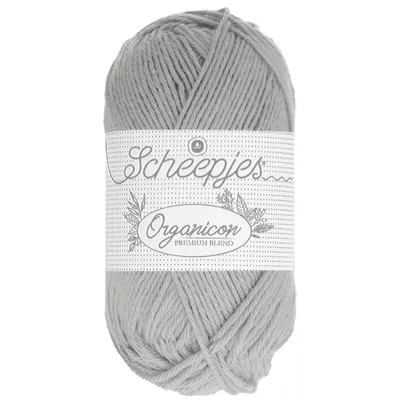 Produktbild von Scheepjes Organicon 50g 203 Frosted Silver