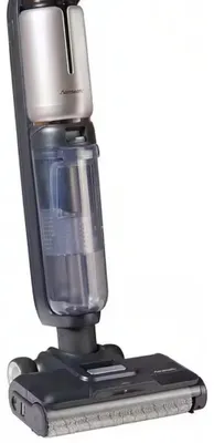 Produktbild von HANSEATIC Nass-Trocken-Akkusauger HVSWD300DBKC, beutellose Zyklonen-Technik, lange Akkulaufzeit, praktische Selbstreinigung, Sprachausgabe, ECO und Turbo-Wischsaugen