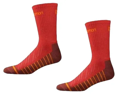 Image de Salomon - Chaussettes « Life » pour hommes/femmes unies (lot de 2) PP9723 (38 EU - 41 EU) (rouge)