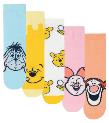 Image de Disney - Chaussettes pour femmes (lot de 5) NS9945 (37 EU - 42 EU) (multicolores)