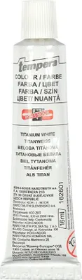 Produktbild von KOH-I-NOOR 16260100000 Farba temperowa Titanium White 16 ml 1 szt.