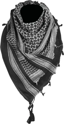Produktbild von MIL-TEC® Shemagh Palästinenser Tuch Kopftuch Schal Halstuch Schwarz Weiss
