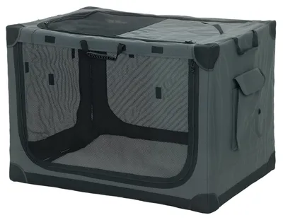 Produktbild von PawHut Hundebox faltbar Hundetransportbox mit Kissen aus 600D Oxford-Gewebe