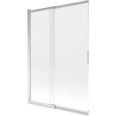 Zdjęcie produktu dla Mexen Fox parawan nawannowy 2-skrzydłowy przesuwny 120 x 150 cm, transparent, chrom - 891-120-002-01-00