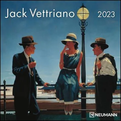 Produktbild von Jack Vettriano 2023 17,5x17,5