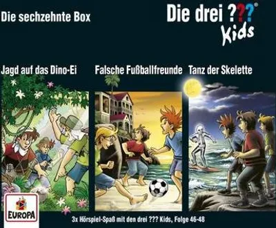 Obrázek produktu pro Die drei ??? Kids 3er Box -Folgen 46-48 (3 Audio-CDs)