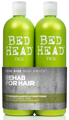 Produktbild von Tigi Re-energize, Unisex, 2 Stück(e), trockenes Haar, Feuchtigkeitsspendend, Verstärkung, 750 ml, 750 ml
