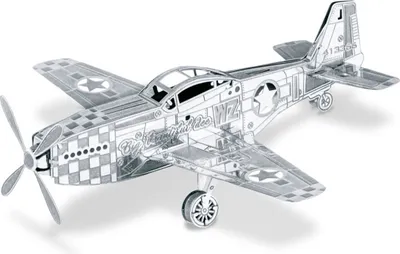 Obrázok produktu pre METAL EARTH 3D puzzle Lietadlo Mustang P-51