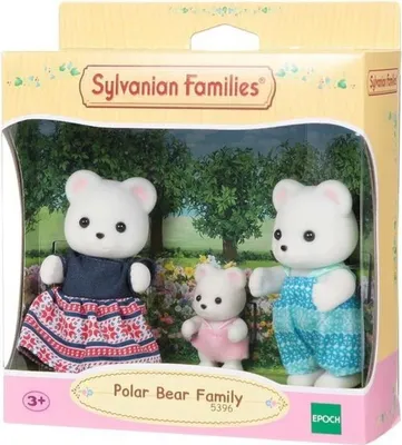 Produktbild von Puppen-Set Sylvanian Families The Polar Bear Family