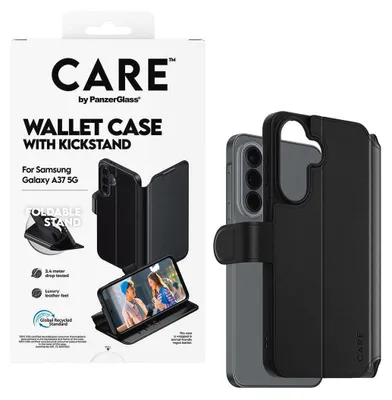Produktbild von PanzerGlass CR56909, Geldbörsenhülle, Samsung, Galaxy A37, 17 cm (6.7"), Schwarz