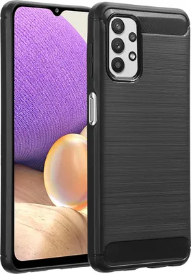 Productafbeelding van imoshion Brushed Backcover voor de Samsung Galaxy A32 (5G) - Zwart