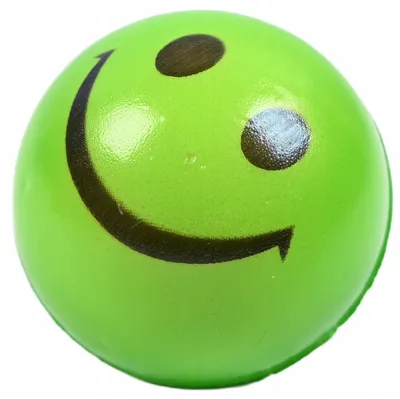 Produktbild von Emoji Antistressball Schaumstoffball 6,3cm Weich & Bunt für Ihre pure Entspannung