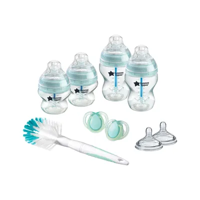 Image de Tommee Tippee Kit de démarrage pour biberons, Advanced Anti Colic, transparent