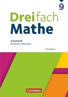 Produktbild von Dreifach Mathe - Nordrhein-Westfalen - Ausgabe 2022 - 9. Schuljahr