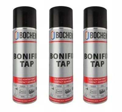Produktbild von TAPHICEROS Filz Sprühkleber Klebstoff, Universal Adhesives, Stark, Flexible Verbidung, 3x 500ml, 3 Stück
