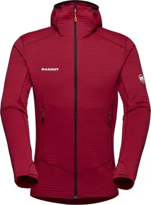 Taiss Light ML Hooded Jacket für Herren von Mammut in Rot; geeignet als Midlayer.