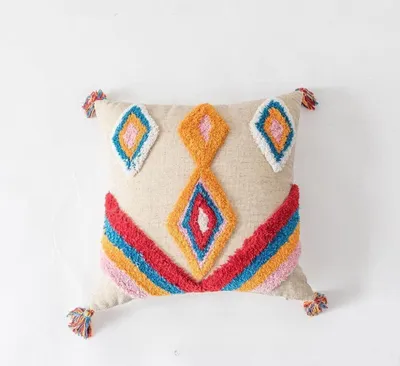 Image de Coussins décoratifs 45x45 cm pour lit et canapé