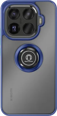 Obrázok produktu pre Avizar, puzdro Xiaomi 15T Pro s magnetickým krúžkom, matný povrch, modré