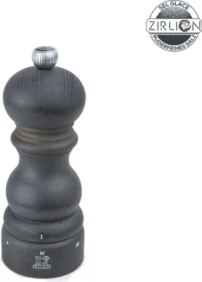 Produktbild von PEUGEOT Salzmühle PARIS 15cm Graphit Buchenholz uSelect Zirkonia-Mahlwerk