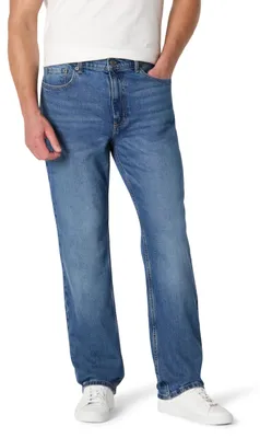 Immagine prodotto di A. Jeans da uomo modello Relaxed-Fit, lavaggio medio classico, taglia 32W
