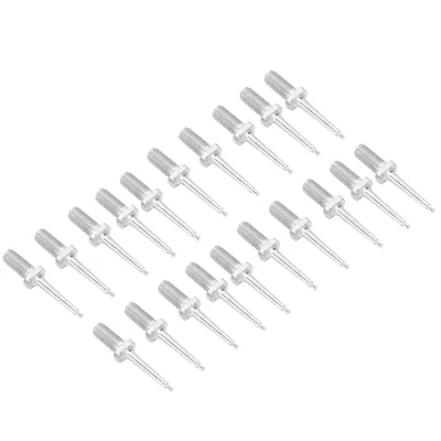 Image de 20 stylos à marques auriculaires pour porcs, bovins et ovins, avec pince de fixation, stylos de rechange, stylos à marques auriculaires en acier inoxydable