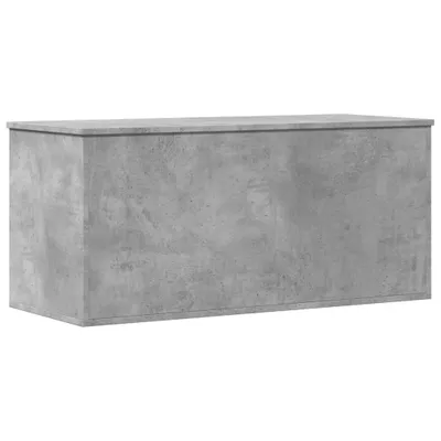 Obrázek produktu pro vidaXL Truhla betonová šedá 100x42x46 cm materiál na bázi dřeva