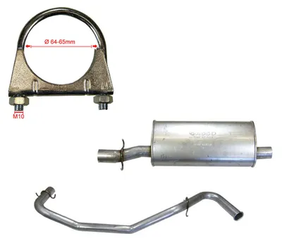 Produktbild von Auspuffanlage hinten Bj,86>94 7579139