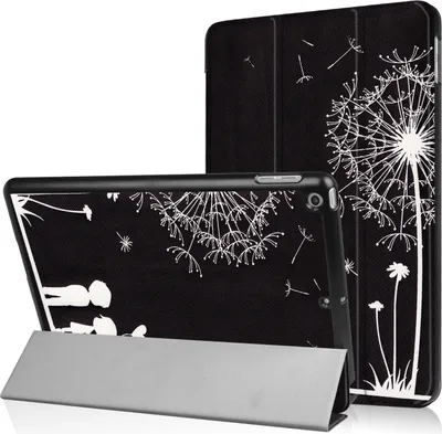 Produktbild von Smart Cover Hülle für Apple iPad 2017 2018 9,7 Schutzhülle Flip Case aufstellbare Tasche Bookstyle + GRATIS Stylus Touch Pen (Sommertraum)