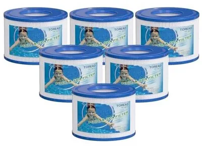 Zdjęcie produktu dla Filtry do jacuzzi typu S1 wymienne wkłady 6 sztuk spa baseny