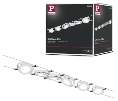 Produktbild von Paulmann LED Seilsystem RoundMac Basisset