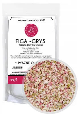 Zdjęcie produktu dla Figa liofilizowana grys pyszne owoce 500g - owoce liofilizowane